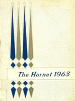 Harrison High School 1963 yearbook cover photo