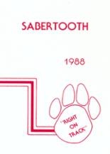 Blountstown High School 1988 yearbook cover photo