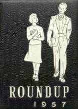 Roosevelt High School 1957 yearbook cover photo