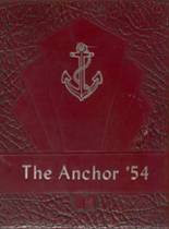 Golden Gate Academy 1954 yearbook cover photo