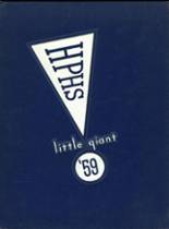 Highland Park High School 1959 yearbook cover photo