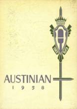Austin High School 1958 yearbook cover photo