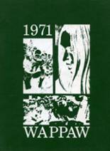 Paw Paw High School 1971 yearbook cover photo
