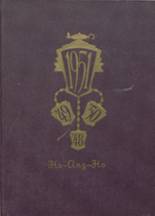 Pittsville High School 1951 yearbook cover photo