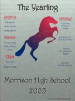 Morrison High School 2005 yearbook cover photo