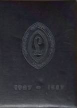 Lausanne Collegiate High School 1953 yearbook cover photo