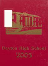 Dayton High School 2005 yearbook cover photo