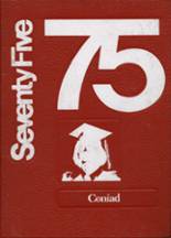 1975 Cony High School Yearbook from Augusta, Maine cover image