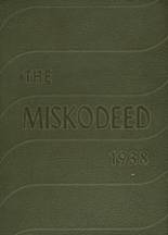 Mishawaka High School 1938 yearbook cover photo