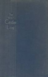 Cedar Vale High School 1937 yearbook cover photo