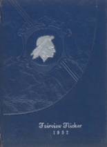 Fairview High School 1952 yearbook cover photo