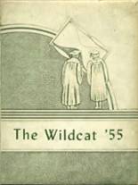 Buchanan High School 1955 yearbook cover photo