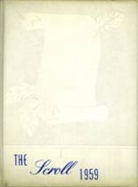 1959 St. Anne's High School Yearbook from Arlington, Massachusetts cover image