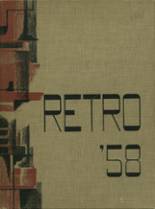 1958 Hartford City High School Yearbook from Hartford city, Indiana cover image