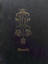 Howard City High School 1951 yearbook cover photo