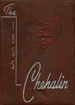 Chehalis High School 1955 yearbook cover photo