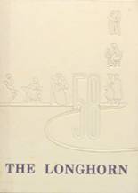 Burwell High School 1958 yearbook cover photo