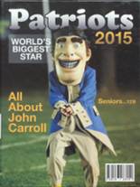 John Carroll High School 2015 yearbook cover photo