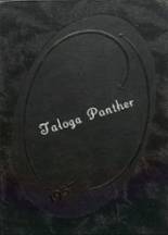 Taloga High School 1957 yearbook cover photo