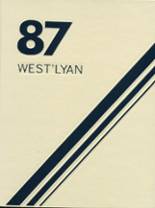 Westerly/Ward High School 1987 yearbook cover photo