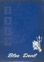 Celeste High School 1967 yearbook cover photo