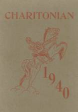 Chariton High School 1940 yearbook cover photo