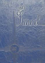 Gering High School 1949 yearbook cover photo