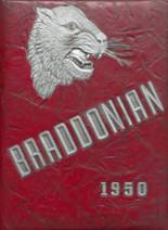 General Braddock High School 1950 yearbook cover photo