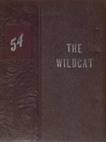 Madill High School 1954 yearbook cover photo