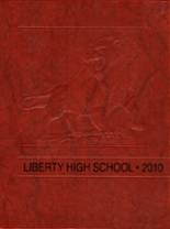 Liberty High School 2010 yearbook cover photo