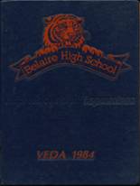 Belaire High School 1984 yearbook cover photo