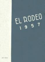 Merced High School 1957 yearbook cover photo