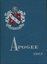 1963 Bowsher High School Yearbook from Toledo, Ohio cover image