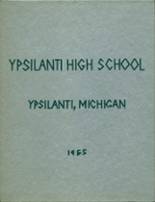 Ypsilanti High School 1965 yearbook cover photo