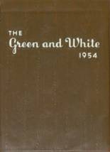 Easley High School 1954 yearbook cover photo