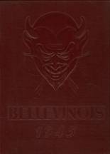 Belleville Township High School 1945 yearbook cover photo