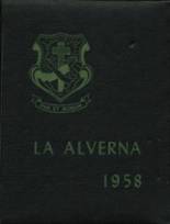 St. Francis Academy 1958 yearbook cover photo