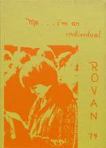 ROWVA High School 1974 yearbook cover photo