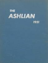 1951 Ashley High School Yearbook from Ashley, Ohio cover image