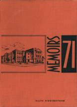 1971 South Charleston High School Yearbook from South charleston, West Virginia cover image