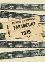 Grandville High School 1975 yearbook cover photo