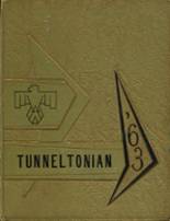 Tunnelton High School 1963 yearbook cover photo
