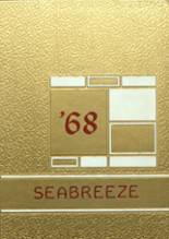 Seaside High School 1968 yearbook cover photo