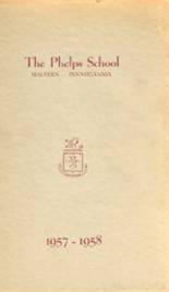 Phelps High School 1958 yearbook cover photo