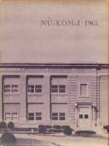 Newton Community High School 1965 yearbook cover photo