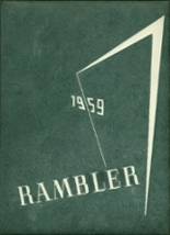 1959 Fraser High School Yearbook from Fraser, Michigan cover image