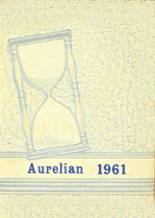Aurelia High School 1961 yearbook cover photo