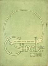 Dorsey High School 1952 yearbook cover photo