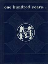 The Morgan School 1971 yearbook cover photo