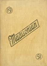 Madison High School 1951 yearbook cover photo